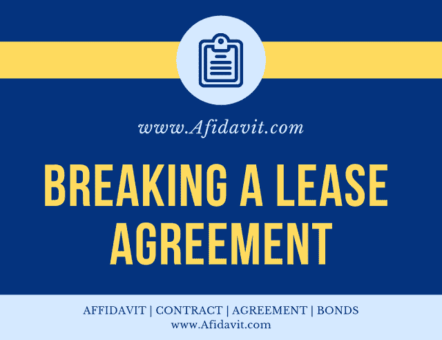 California Laws Breaking Lease Agreement