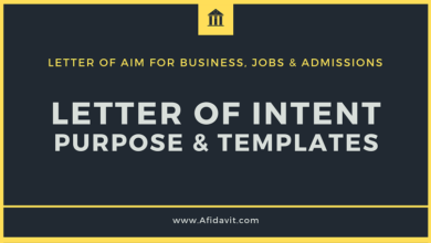Letter of intent for business - letter of intent for scholarship - letter of intent for job - intent letter templates