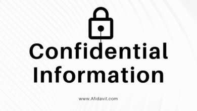 Confidential Information definition - Confidential Information letter