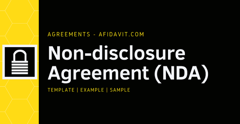 Non-disclosure Agreement (NDA) Template