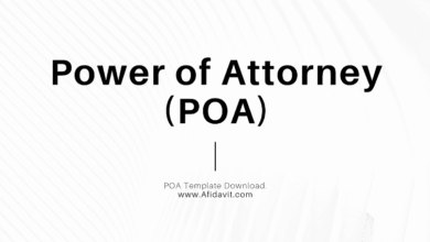 Power of Attorney (POA)