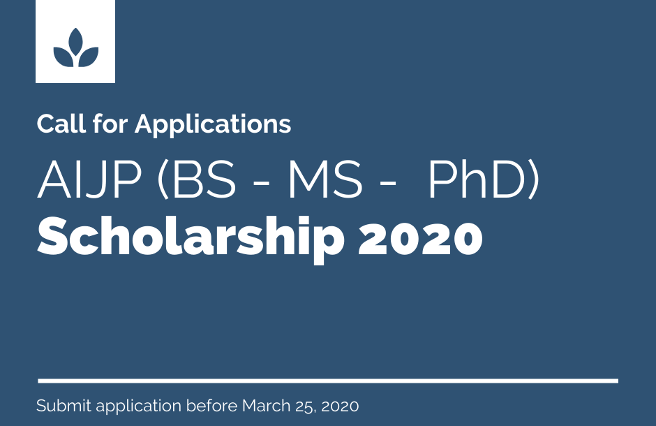 BS - MS - PhD Scholarship in 2020