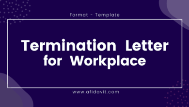 Work Termination Letter Format Termination Letter Samples, Letter of Termination Examples, Kinds of Termination Letters and Termination Letter Templates