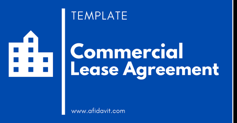Commercial Lease Agreement Format, Sample, Template - Commercial Lease Agreement Form Download in Word File
